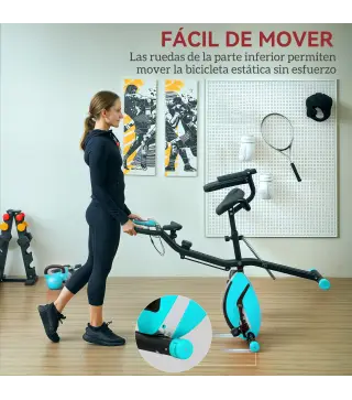 Bicicleta Estática Plegable