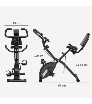 Bicicleta Estática Plegable