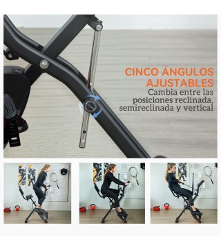Bicicleta Estática Plegable