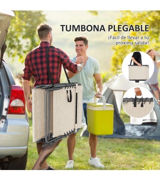 Tumbona Plegable