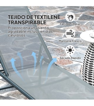 Conjunto de Tumbonas