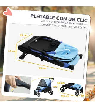 Cochecito para Perros