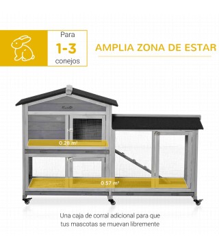 Conejera de Madera