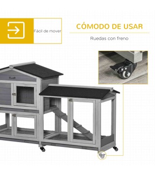 Conejera de Madera
