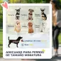 Carrito para Perros Plegable 3 en 1 con Cesta de Almacenaje Ventana de Malla y Sistema de Seguridad 76x50x102 cm Azul Carrito para Perros Plegable 3 en 1 con Cesta de Almacenaje Ventana de Malla y Sistema de Seguridad 76x50x102 cm Azul