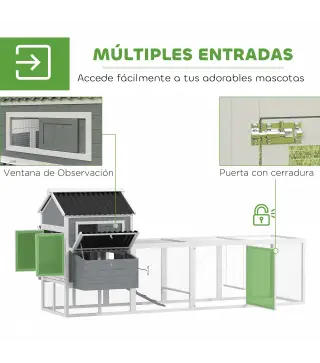 Gallinero para Exterior