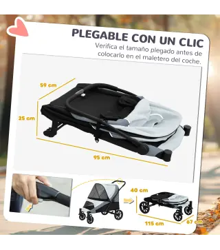 Cochecito para Perros