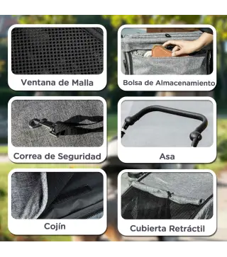 Cochecito para Perros