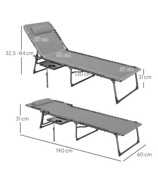 Tumbona Plegable