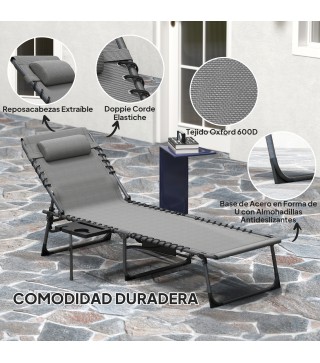 Tumbona Plegable
