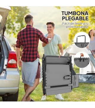 Tumbona Plegable