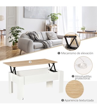 Mesa Centro Elevable