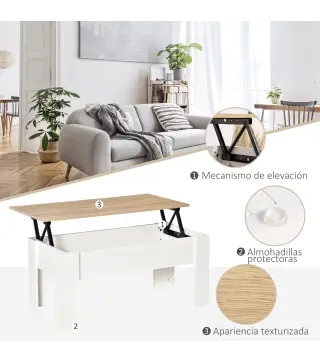 Mesa Centro Elevable