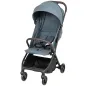 Carrito para Bebé Plegable Respaldo Reclinable Reposapiés Ajustable Capota Arnés de 5 Puntos Carga 15 kg Azul Oscuro