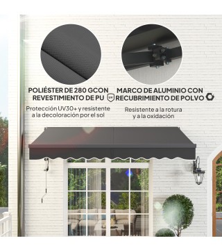Toldo Eléctrico Retráctil