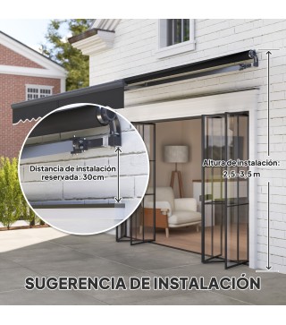 Toldo Eléctrico Retráctil