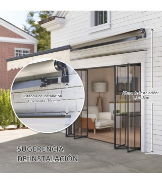 Toldo Eléctrico Retráctil