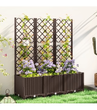 Jardinera con Enrejado