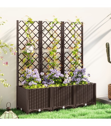 Jardinera con Enrejado