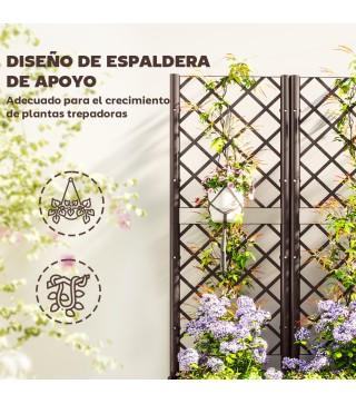 Jardinera con Enrejado