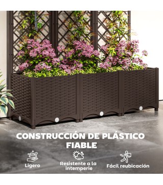 Jardinera con Enrejado