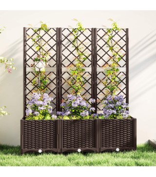 Jardinera con Enrejado
