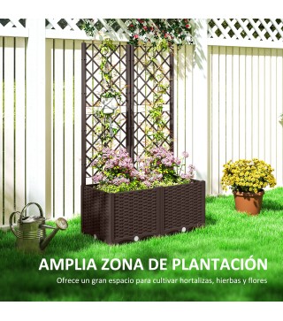 Jardinera con Enrejado