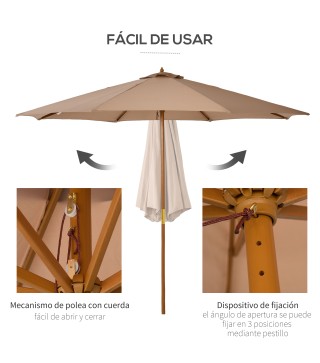 Sombrilla de Jardín