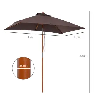 Sombrilla de Jardín