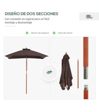 Sombrilla de Jardín