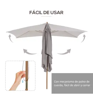 Sombrilla de Jardín