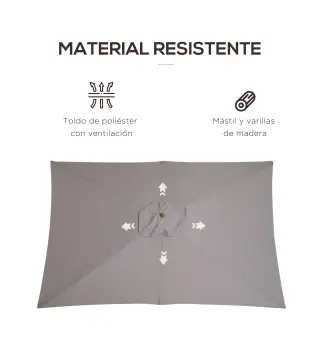 Sombrilla de Jardín