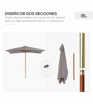 Sombrilla de Jardín