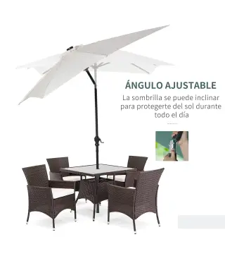 Sombrilla de Jardín