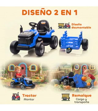 Tractor Eléctrico Infantil