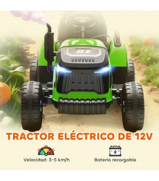 Tractor Eléctrico Infantil