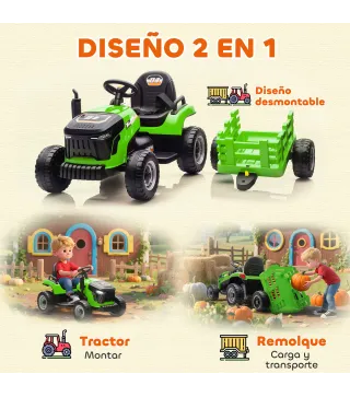 Tractor Eléctrico Infantil