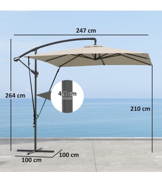 Parasol Excéntrico