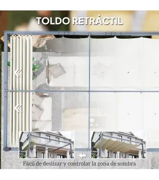 Pérgola de Aluminio