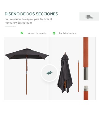 Sombrilla de Jardín