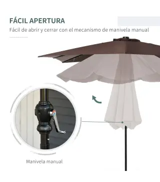 Sombrilla de Jardín