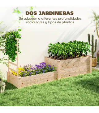 Jardinera con Celosía