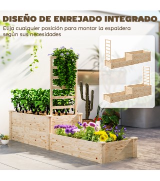 Jardinera con Celosía