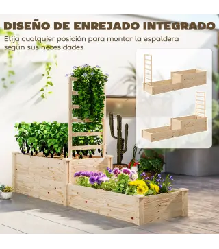 Jardinera con Celosía
