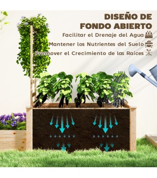 Jardinera con Celosía