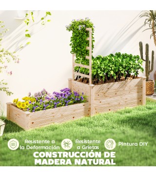 Jardinera con Celosía