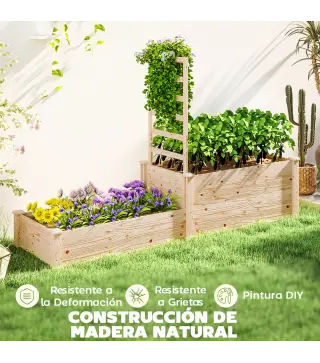 Jardinera con Celosía
