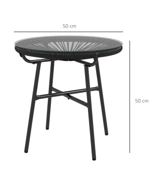 Mesa de Ratán