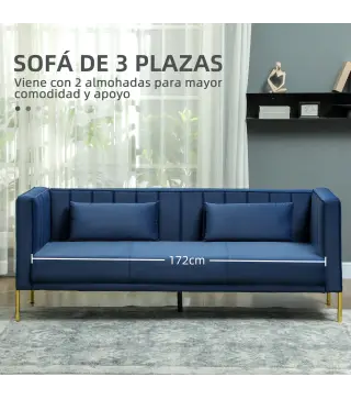 Sofá 3 Plazas