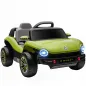 Coche Eléctrico para Niños de +3 Años Volkswagen E-Buggy 12V con Mando a Distancia 2,4 G Ruedas con Suspensión Verde